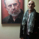 José Perez, 47, a Cuban-American activist, scholar, writer and Castro supporter, pays his respects at the Cuban Permanent Mission At United Nations in New York City (Dec. 3, 2016).